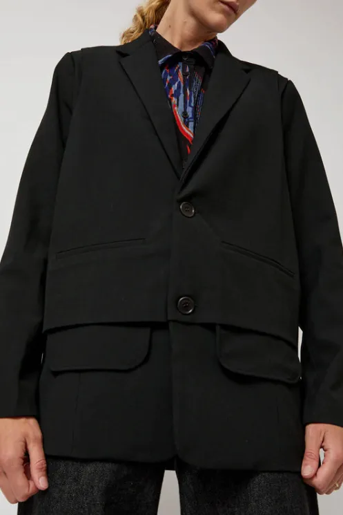 No.6 Store Jackets & Outerwear | Clothing | Ants Blazer in Black