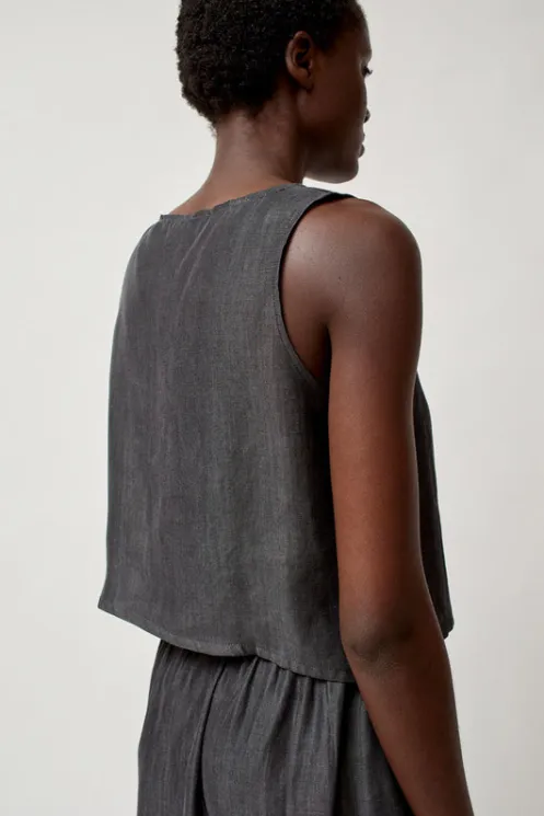 No.6 Store Collections | Tops | Basic Tank in Black Tencel