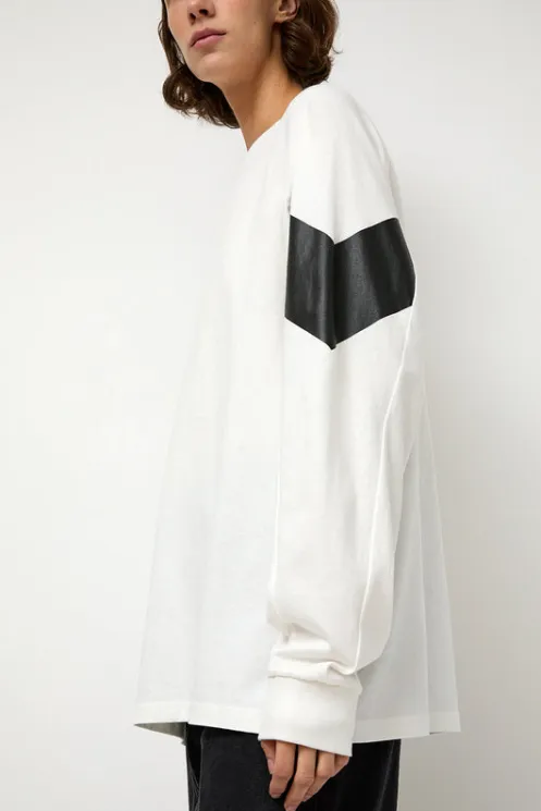 No.6 Store Collections | Tops | Chevron Raglan Tee in White