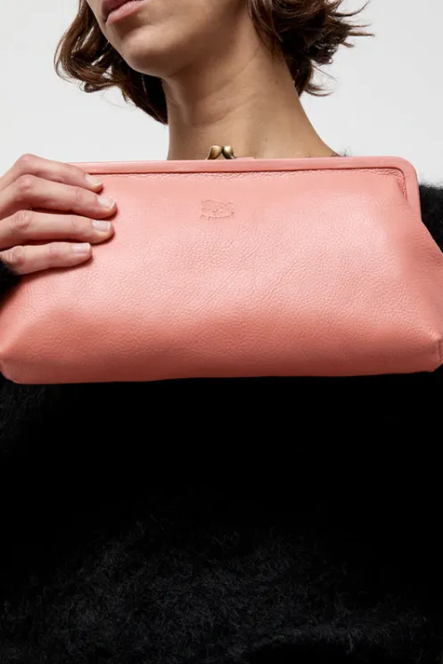 No.6 Store Bags | Accessories | Classic Clutch in Grapefruit