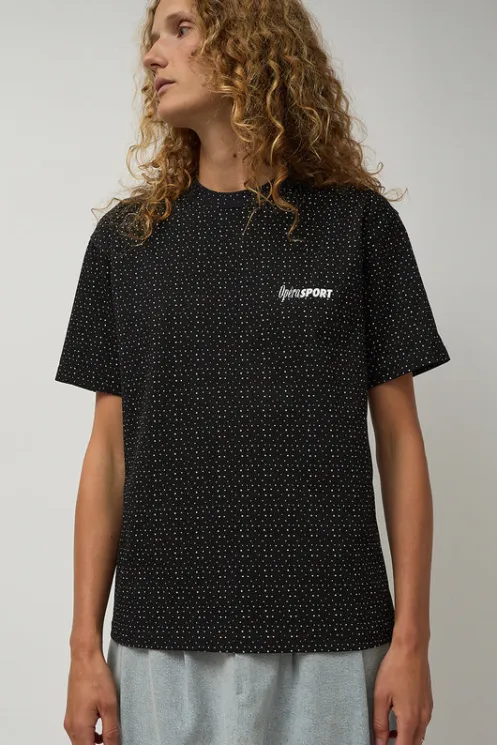 No.6 Store Tops | Clive Unisex T-Shirt in Dots