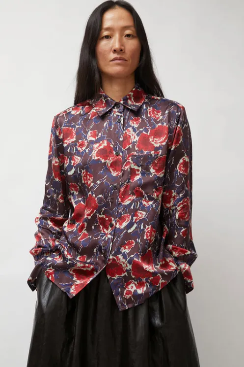 No.6 Store Collections | Tops | Cullen Shirt in Red Roses