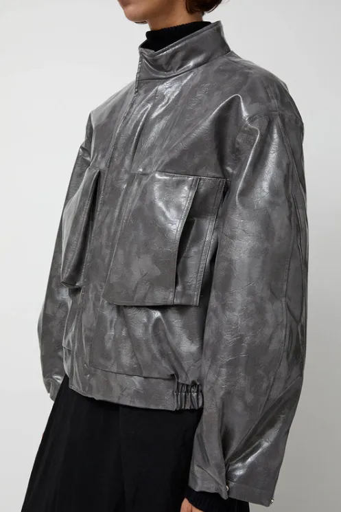 No.6 Store Jackets & Outerwear | Clothing | Ep Bomber Jacket in Charcoal