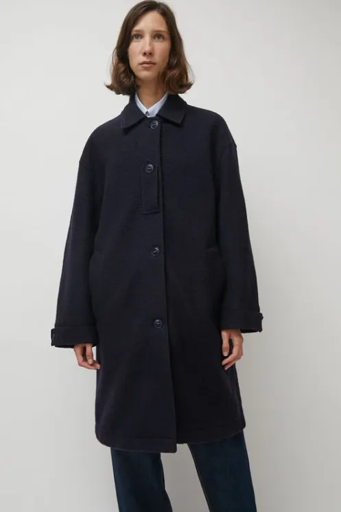 No.6 Store Jackets & Outerwear | Clothing | 5GT Rock Coat in Navy