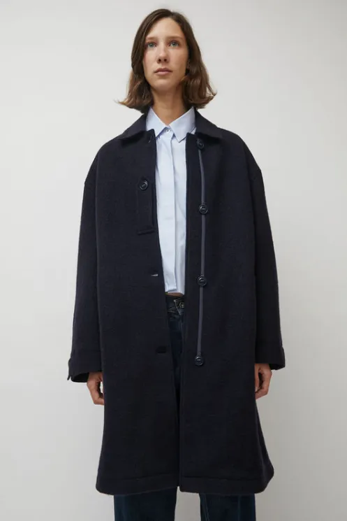 No.6 Store Jackets & Outerwear | Clothing | 5GT Rock Coat in Navy