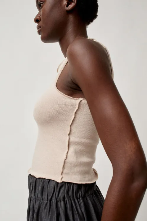 No.6 Store Tops | Clothing | Imi Tank in Cream