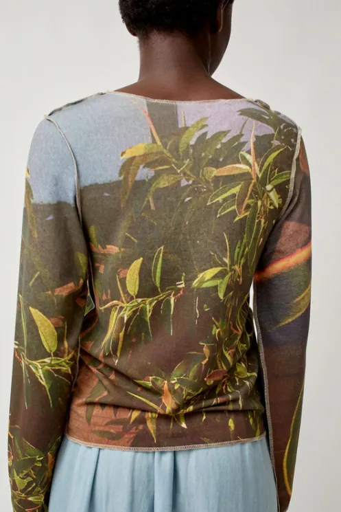 No.6 Store Tops | Clothing | Long Sleeve Top in Tropical