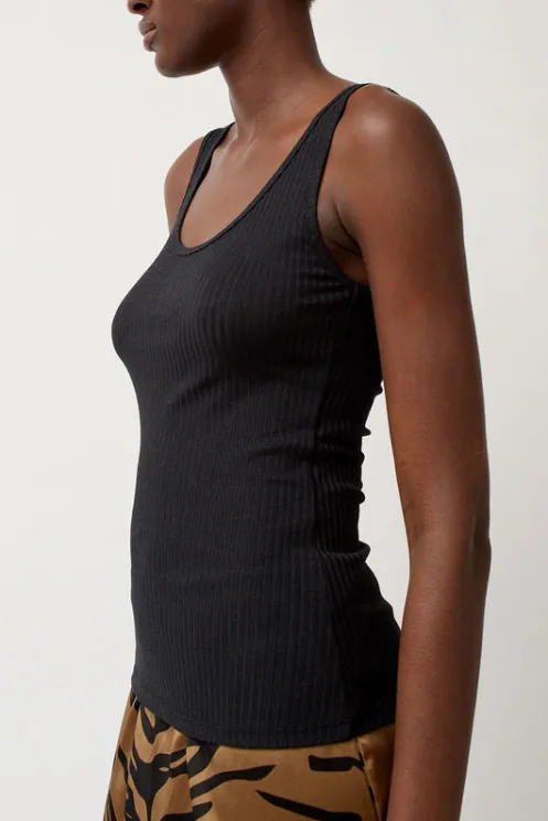 No.6 Store Collections | Tops | Luiza Tank in Black