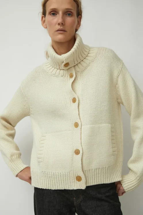 No.6 Store Sweaters | Clothing | Mila Cardigan in Ivory