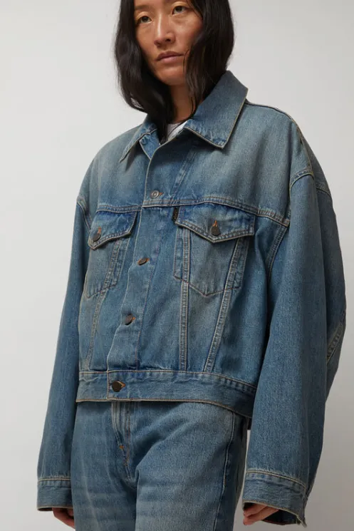 No.6 Store Jackets & Outerwear | Denim | Spencer Jacket in Oil Blue