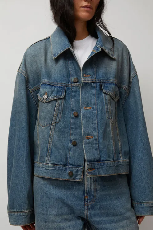 No.6 Store Jackets & Outerwear | Denim | Spencer Jacket in Oil Blue