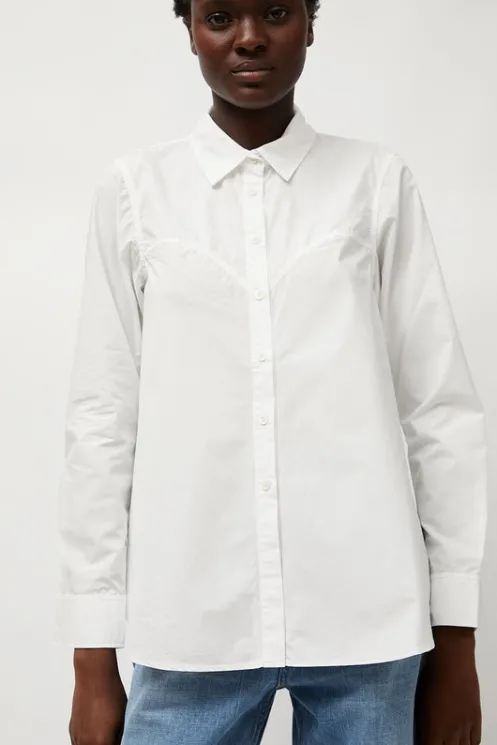 No.6 Store Tops | Clothing | Sweetheart Blouse in White