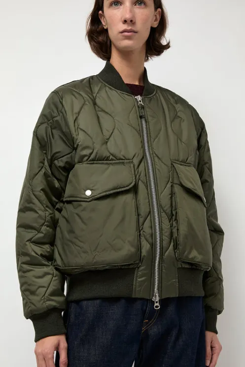 No.6 Store Jackets & Outerwear | Clothing | x Lavenham Bomber Jacket in Olive